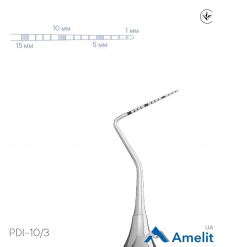 Експлорер ,TYPE 3 (від 1 до 15 мм з кроком 1), (PDI-10/3), (Meddins), 1 шт.